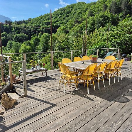 Grande Terrasse Avec Vue Entre Mediterranee Et Pays Cathare Cailla Bagian luar foto